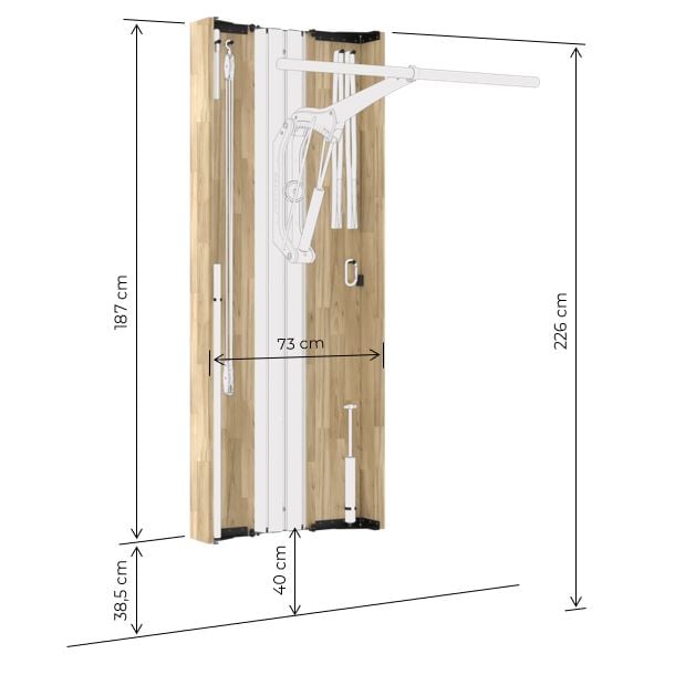 Designschrank S Lang